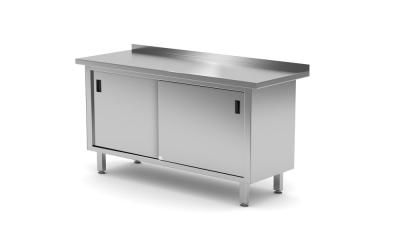 Zidni stočni ormarić sa kliznim vratima - zavaren, HENDI, Profi Line, 1600x600x(H)850mm