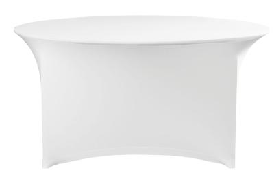 Okrugli prekrivač za sto, HENDI, Symposium, 810941, Bela, ⌀1800x(H)760mm