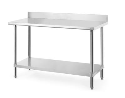 Radni sto sa zaštitom od prskanja, HENDI, Budget Line, 1400x600x(H)950mm