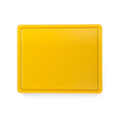Daska za sečenje HACCP Gastronorm 1/2, HENDI, GN 1/2, Žuta, 325x265mm