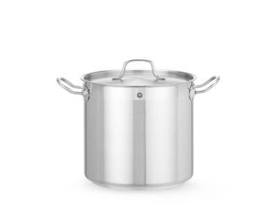 Lonac za dinstanje, duboki - sa poklopcem, HENDI, Profi Line, 9,8L, ⌀240x(H)220mm
