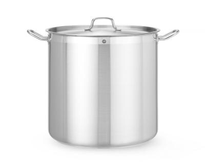 Lonac za dinstanje, duboki - sa poklopcem, HENDI, Profi Line, 50L, ⌀400x(H)400mm