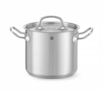 Lonac za dinstanje, duboki - s poklopcem, HENDI, Kitchen Line, 2,8L, ⌀160x(H)140mm