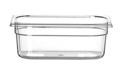 Gastronorm spremnik 1/4, HENDI, Profi Line, GN 1/4, 2,8L, Providno, 265x162x(H)100mm