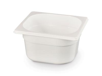 Gastronorm spremnik 1/6, HENDI, GN 1/6, 2,4L, Bela, 176x162x(H)150mm