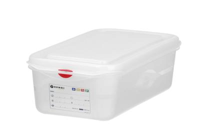Spremnik GN 1/3 polipropilen, HENDI, GN 1/3, 6L, Providno, 325x176x(H)150mm