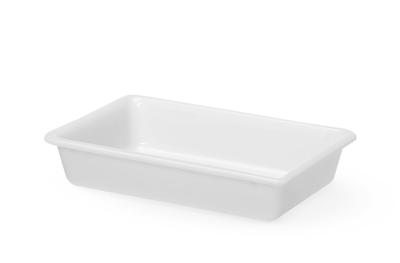 Posuda za pripremu, HENDI, 3L, Bela, 340x235x(H)70mm