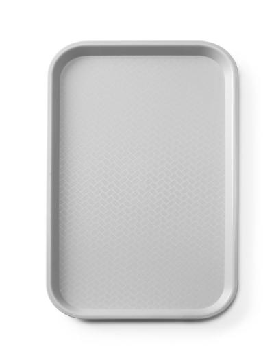 Polipropilenska tacna za fast food GN 1/1, AmerBox, GN 1/1, Svetlosiva, 530x325x(H)20mm