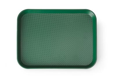Male tacne za fast food, HENDI, Zelena, 265x345x(H)20mm