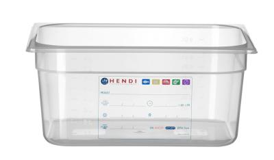 Gastronorm spremnik 1/2, HENDI, GN 1/2, 9,5L, Providno, 325x265x(H)150mm