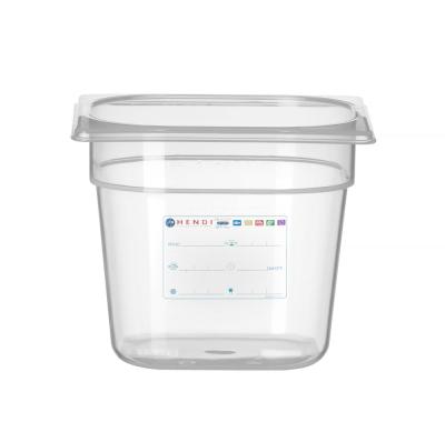 Gastronorm spremnik 1/6, HENDI, GN 1/6, 2,4L, Providno, 176x162x(H)150mm