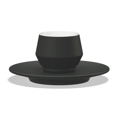 Clubhouse Maniko Espresso Cup 70 cc - Award-Winning Design - Black
