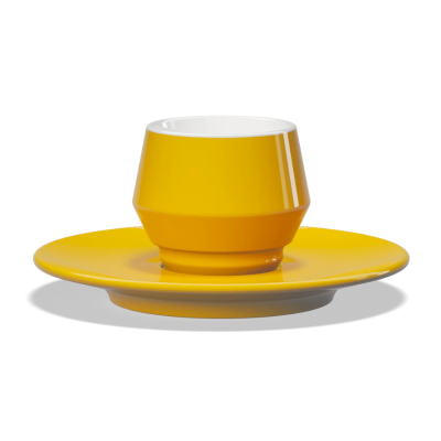 Clubhouse Maniko Espresso Cup 70 cc - Award-Winning Design - Yellow