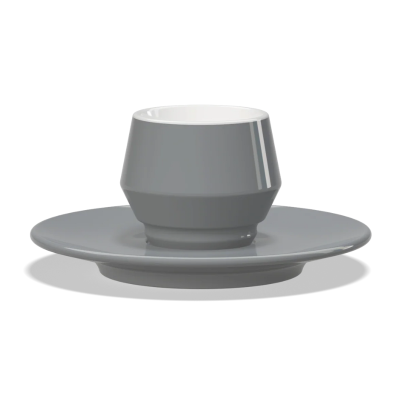 Clubhouse Maniko Espresso Cup 70 cc - Award-Winning Design - Nickel