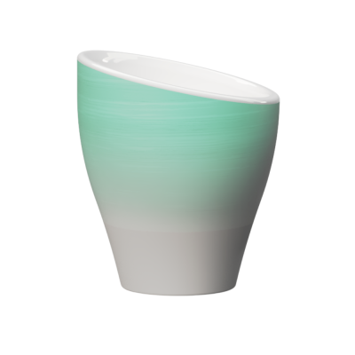 Clubhouse Volcano Espresso Cups 70cc - Porcelain Set of 2 - Acquamarina