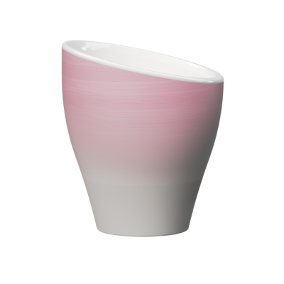 Clubhouse Volcano Espresso Cups 70cc - Porcelain Set of 2 - Pink