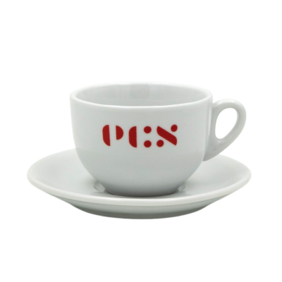 ECS Cappuccino Cup with Saucer - Set of 6