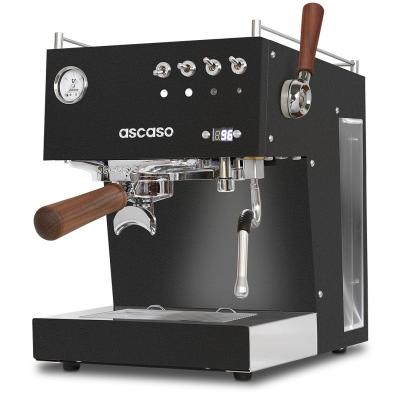 Ascaso Steel Duo PID Plus Espresso Machine - Fast Heat-Up - Black/wood - 220 V