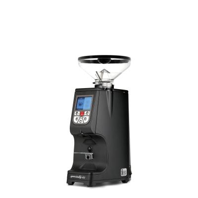 Eureka Atom Specialty 65 Black Coffee Grinder - Top - Black - Short Hopper - 220 V