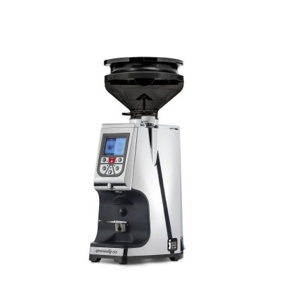 Eureka Atom Specialty 65 Chrome Coffee Grinder - Chrome - Blow Up Short Smoked Hopper - 220 V