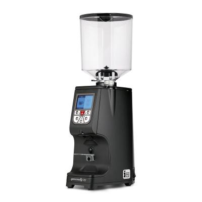 Eureka Atom Specialty 75 Black Coffee Grinder - Pro - Diamond - Black - Tall Hopper - 110 V