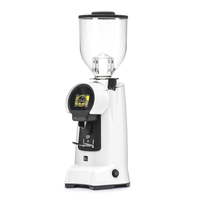 Eureka Helios 65 Coffee Grinder - Precision Grind - Red Speed - White - 220 V