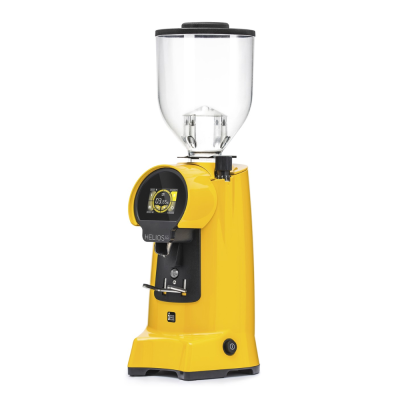 Eureka Helios 65 Coffee Grinder - Precision Grind - Red Speed - Yellow - 110 V
