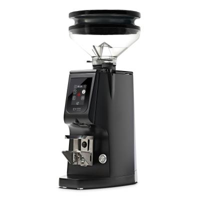 Eureka Atom Excellence 65 Coffee Grinder - Precision & Speed - Diamond - Black - Blow Up Short Hopper - 220 V