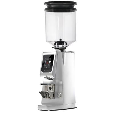 Eureka Atom Excellence 65 Coffee Grinder - Precision & Speed - Diamond - Chrome - Blow Up Tall Hopper - 110 V