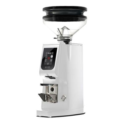Eureka Atom Excellence 65 Coffee Grinder - Precision & Speed - Diamond - White - Blow Up Short Hopper - 220 V