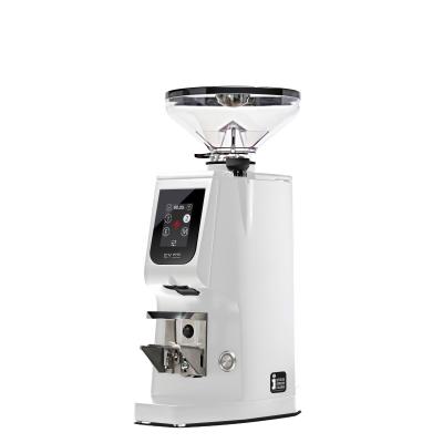 Eureka Atom Excellence 65 Coffee Grinder - Precision & Speed - Diamond - White - Short Hopper - 110 V