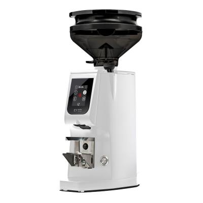 Eureka Atom Excellence 65 Coffee Grinder - Precision & Speed - Hardened Steel - White - Short Hopper - 220 V