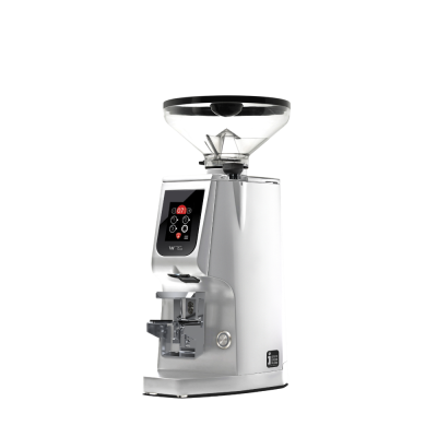 Eureka Atom W 75 Coffee Grinder - Advanced Grinding - Hardened Steel - Chrome - Short Hopper - 220 V