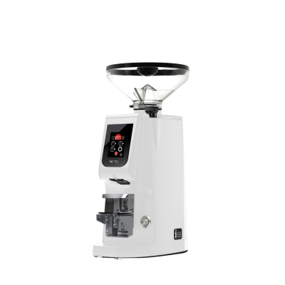 Eureka Atom W 75 Coffee Grinder - Advanced Grinding - Titanium - White - Short Hopper - 220 V