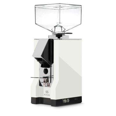 Eureka Mignon Silenzio 55 Coffee Grinder - Quiet & Precise - White - 16cr - 220 V