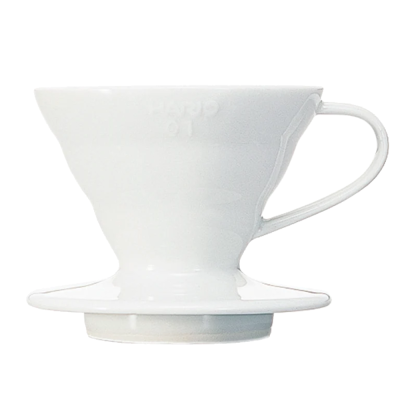 Hario V60 01 Ceramic Coffee Dripper White