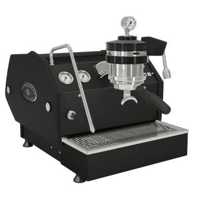 La Marzocco GS3 MP Flat Black Espresso Machine - Standard Side Panels - 220 V