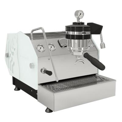 La Marzocco GS3 MP Espresso Machine - Professional - White Glass Side Panels - 220 V