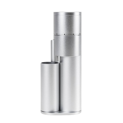 Option-O Lagom Mini 2 Coffee Grinder - Compact USB-C Power - Silver