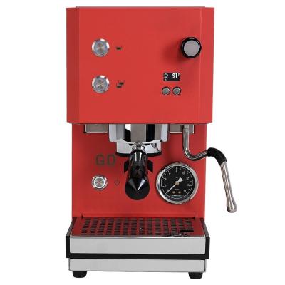 Profitec GO 2.0 Espresso Machine – OLED, Pre-Infusion - Red - 220 V