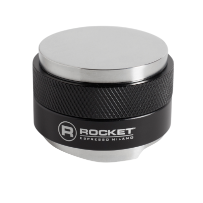 Rocket Tamper & Leveler Black - Sleek Design