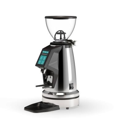 Rocket Spluga Élite Coffee Grinder - 65 mm Flat Burrs - Chrome - 220 V