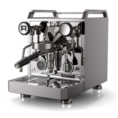 Rocket Mozzafiato V Fast Espresso Machine - Fast Heat-Up - Chrome - 220 V