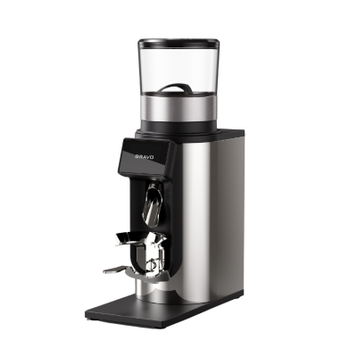 Rocket Gravo Coffee Grinder - Grind by Weight 63 mm - Chrome - 220 V