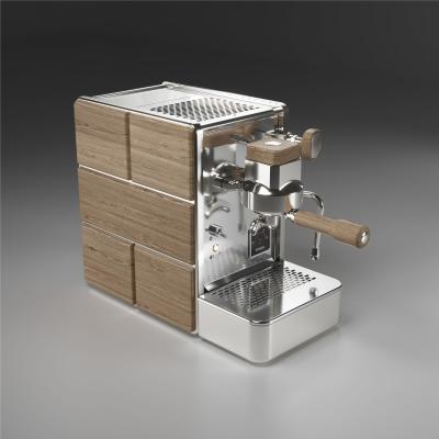 Stone Mine Premium Wood Espresso Machine - Wood - 220 V