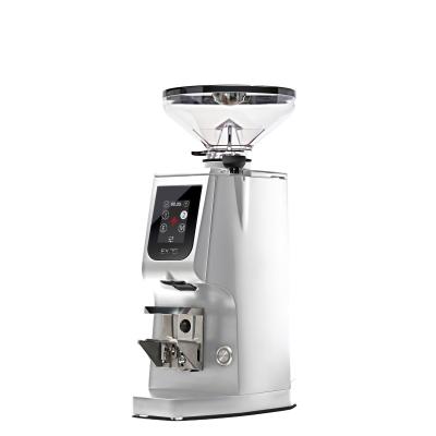 Eureka Atom Excellence 75 Coffee Grinder - High Efficiency - Titanium - Chrome - Short Smoked Hopper - 110 V