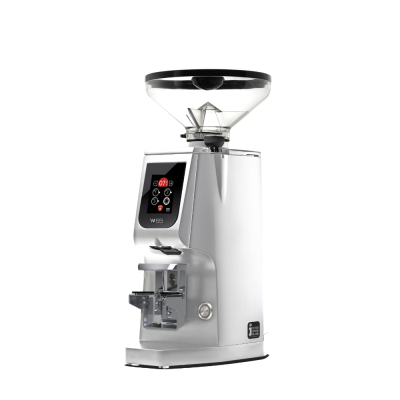 Eureka Atom W 65 Coffee Grinder - Precision & Efficiency - Titanium - Chrome - Short Hopper - 110 V