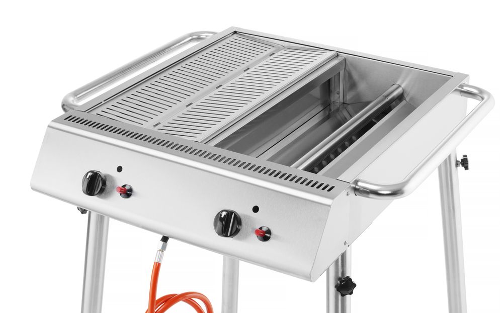 Xantos Roštilj na gas, HENDI, 9,5kW, 770x710x(H)870mm