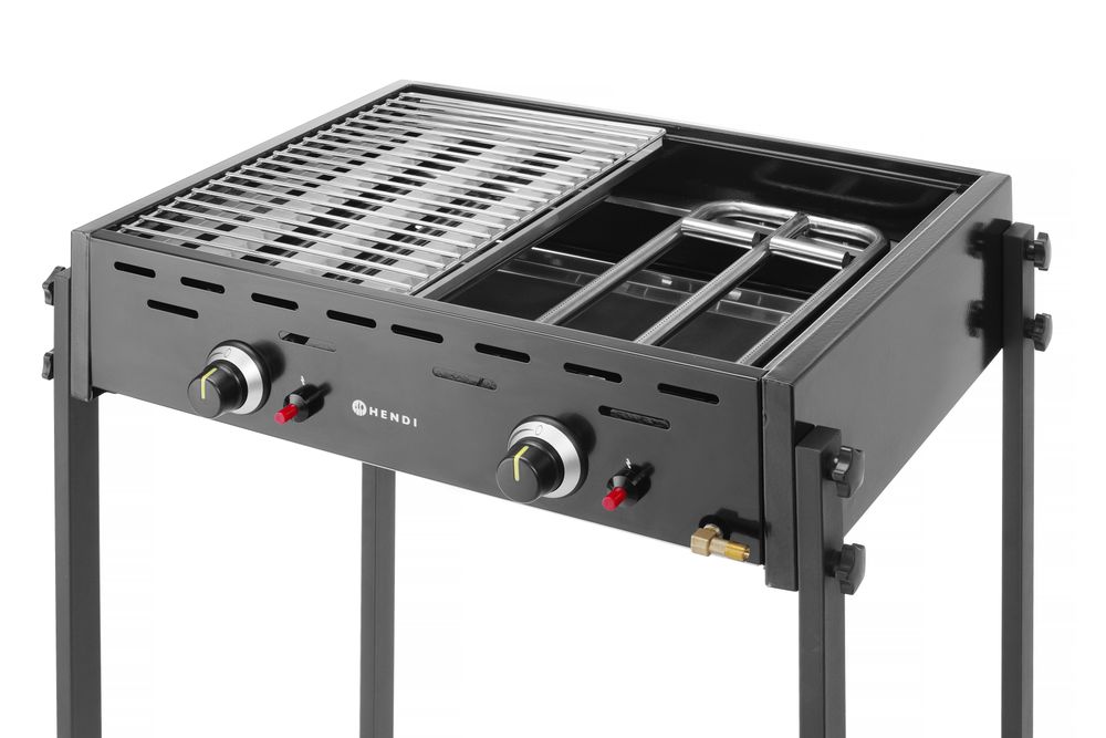 Roast-Master Pro crna, HENDI, Crna, 11,6kW, 790x560x(H)900mm