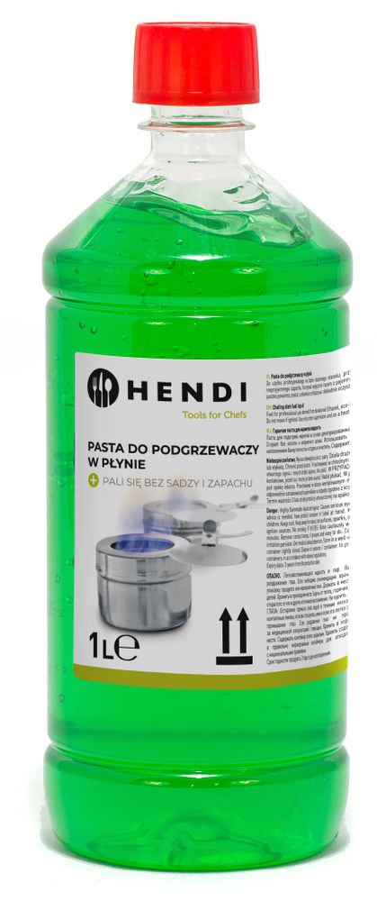 Boca sa gorivom za posudu za podgrevanje hrane, HENDI, Providno